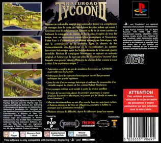 Railroad Tycoon II - Box - Back