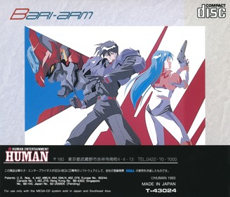 Android Assault: The Revenge of Bari-Arm - Box - Back Image