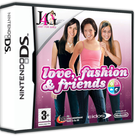 Element Girls: Love, Fashion & Friends - Box - 3D