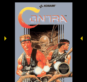 Contra - Screenshot - Game Select