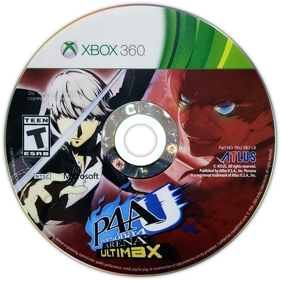 Persona 4 Arena Ultimax - Disc
