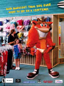 Crash Bandicoot 2: N-Tranced - Advertisement Flyer - Front