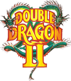 Double Dragon II - Clear Logo Image