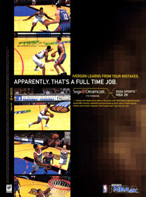 NBA 2K - Advertisement Flyer - Front