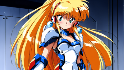 Galaxy Fräulein Yuna - Fanart - Background