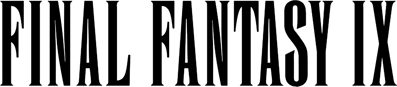 Final Fantasy IX - Clear Logo