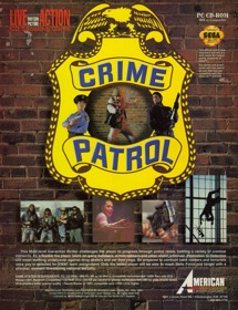Crime Patrol - Advertisement Flyer - Front