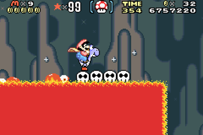 Super Mario Advance 2: Super Mario World - Screenshot - Gameplay