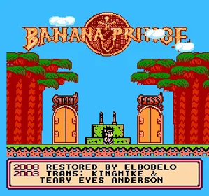 Banana Prince - Screenshot - Game Title