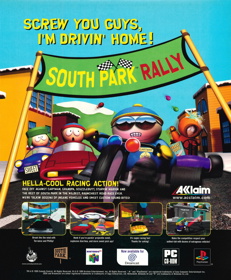 South Park Rally - Advertisement Flyer - Front