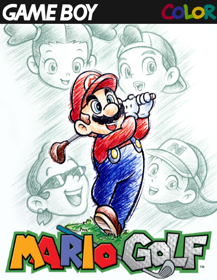 Mario Golf - Fanart - Box - Front