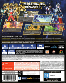 Saint Seiya: Soldiers’ Soul - Box - Back