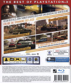 Driver: San Francisco - Box - Back