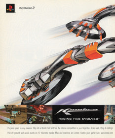 Kinetica - Advertisement Flyer - Front