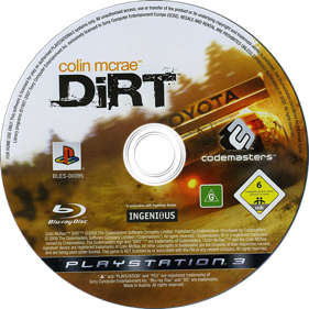 Colin McRae: DiRT - Disc