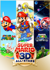 Super Mario 3D All-Stars - Fanart - Box - Front