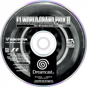 F1 World Grand Prix II - Disc Image