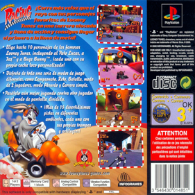 Looney Tunes Racing - Box - Back