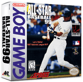 All-Star Baseball 99 - Box - 3D Image
