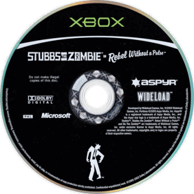 Stubbs the Zombie in Rebel Without a Pulse - Disc Image