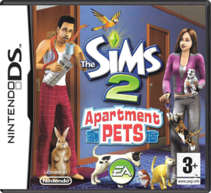 The Sims 2: Apartment Pets - Box - Front - Reconstructed