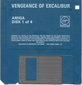 Vengeance of Excalibur - Disc