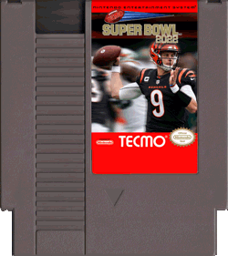 Tecmo Super Bowl 2022 SBlueman Edition - Cart - Front