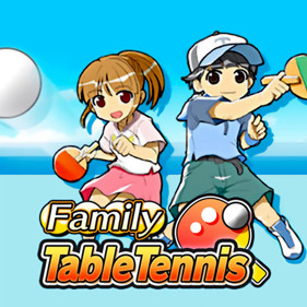 Family Table Tennis 3D - Box - Front