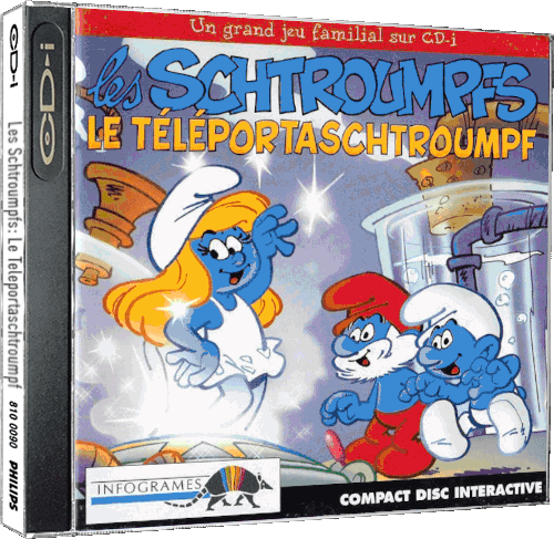 Les Schtroumpfs Le teleportaschtroumpf CDI - Jeux vidéo