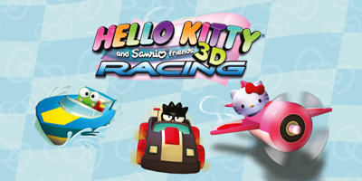 Hello Kitty and Sanrio Friends: 3D Racing - Banner