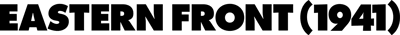 Eastern Front (1941) - Clear Logo