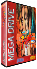 Final Fight MD - Box - 3D