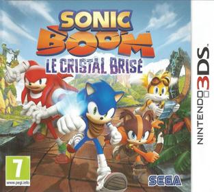 Sonic Boom: Shattered Crystal - Box - Front Image