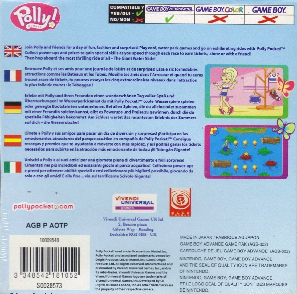 Polly Pocket! Super Splash Island Images - LaunchBox Games Database