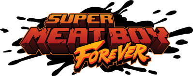 Super Meat Boy Forever - Clear Logo Image