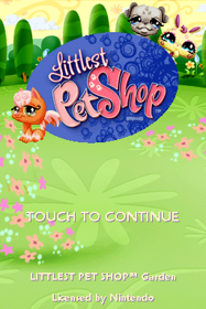 Littlest Pet Shop: Garden - Screenshot - Game Title