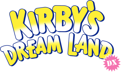 Kirby's Dream Land DX - Clear Logo