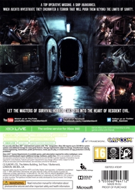 Resident Evil: Revelations - Box - Back