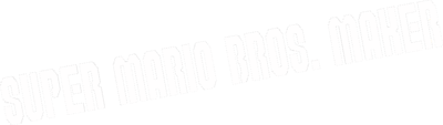Super Mario Bros. Maker - Clear Logo