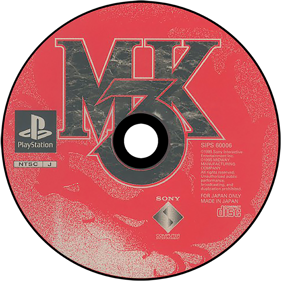 Mortal Kombat 3 - Disc Image