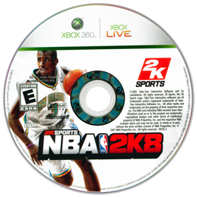 NBA 2K8 - Disc