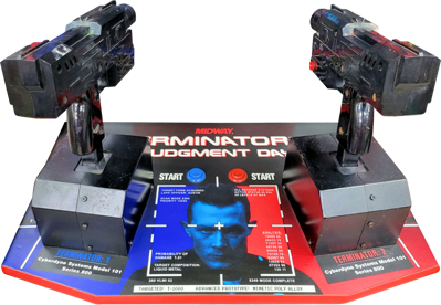 Terminator 2: Judgment Day - Arcade - Control Panel Image