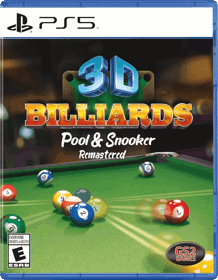 3D Billiards: Pool & Snooker Remastered - Box - Front - Reconstructed