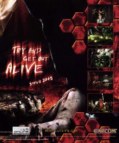 Resident Evil: Outbreak: File #2 - Advertisement Flyer - Front