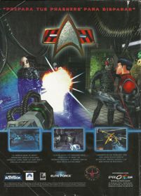 Star Trek: Voyager: Elite Force - Advertisement Flyer - Front