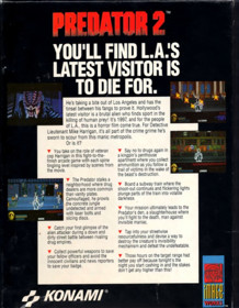 Predator 2 - Box - Back