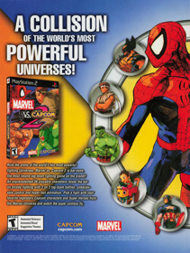 Marvel vs. Capcom 2: New Age of Heroes - Advertisement Flyer - Front