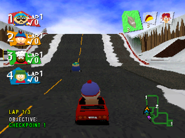 South Park Rally - Screenshot - Gameplay