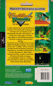 Cadillacs and Dinosaurs: The Second Cataclysm - Box - Back Image