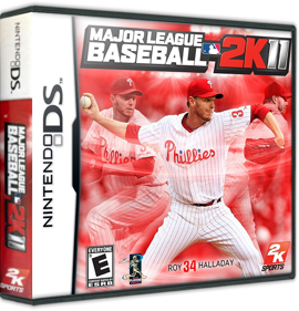 Major League Baseball 2K11 - Box - 3D Image